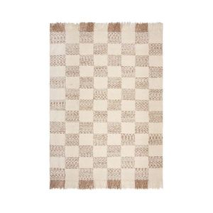 Flair Rugs RUČNE TKANÝ KOBEREC, 160/230 cm prírodná farba, béžová vyobraziť