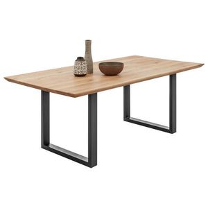 P & B JEDÁLENSKÝ STÔL, dub, čierna, farba duba, 200/100/74 cm vyobraziť