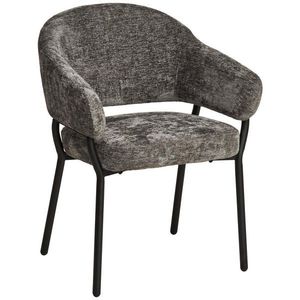 Livetastic STOLIČKA S PODRÚČKAMI, železo, mikrovlákno, antracitová vyobraziť