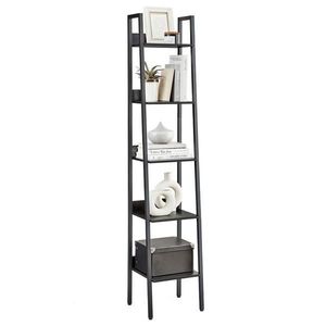 Boxxx REGÁL, čierna, uhlíková oceľ, 33, 8/170/30 cm vyobraziť
