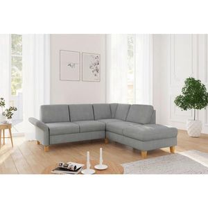 Sit & More ROHOVÁ SEDAČKA, textil, sivá vyobraziť