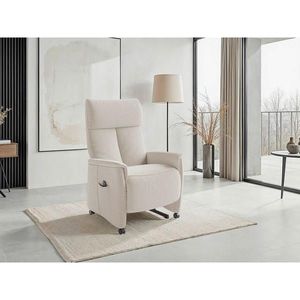 Sit & More RELAXAČNÉ KRESLO, textil, krémová vyobraziť