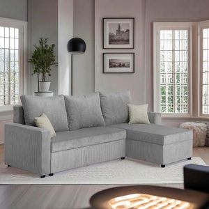 P & B ROHOVÁ SEDAČKA, textil, kompozitné drevo, taupe vyobraziť