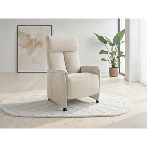 Sit & More RELAXAČNÉ KRESLO, textil, strieborná vyobraziť