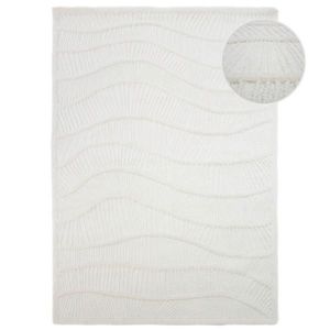 Flair Rugs VLNENÝ KOBEREC, 140/200 cm biela vyobraziť