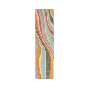Flair Rugs BEHÚŇ, 60/230 cm, zelená, ružová vyobraziť