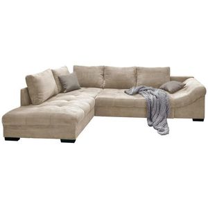 P & B ROHOVÁ SEDAČKA, textil, béžová vyobraziť