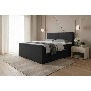 Livetastic BOXSPRINGOVÁ POSTEĽ, 180/200 cm, čierna vyobraziť