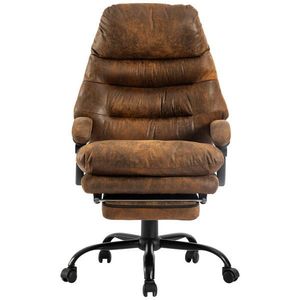Livetastic KANCELÁRSKE KRESLO, mikrovlákno, hnedá, čierna vyobraziť