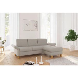 Sit & More ROHOVÁ SEDAČKA, textil, taupe vyobraziť