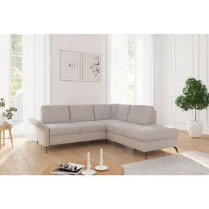 Sit & More ROHOVÁ SEDAČKA, textil, sivobéžová vyobraziť
