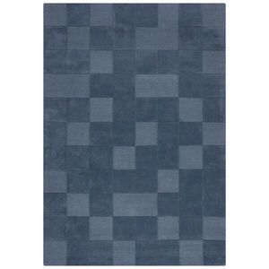 Flair Rugs RUČNE TKANÝ KOBEREC, 160/230 cm modrá vyobraziť