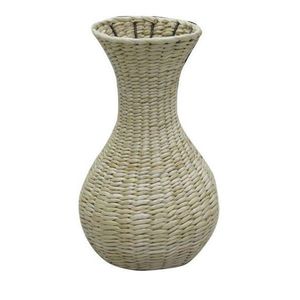 Landscape PRÚTENÁ VÁZA, kov, prírodné materiály, 40 cm vyobraziť