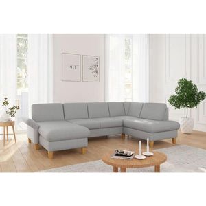Sit & More SEDACIA SÚPRAVA, textil, svetlosivá vyobraziť