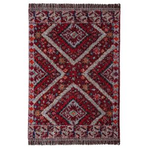 Flair Rugs KOBEREC S VYSOKÝM VLASOM, 200/300 cm červená vyobraziť