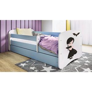 MID.YOU POSTEĽ PRE DETI A MLÁDEŽ 80/160 cm, modrá, biela vyobraziť