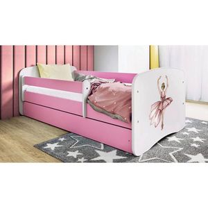 MID.YOU POSTEĽ PRE DETI A MLÁDEŽ 80/160 cm, biela, pink vyobraziť