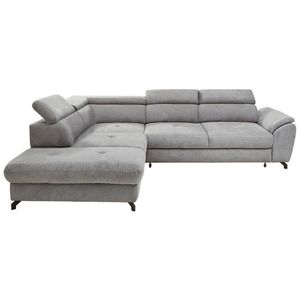 Stylife ROHOVÁ SEDAČKA, textil, sivá vyobraziť