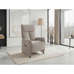 Sit & More RELAXAČNÉ KRESLO, textil, taupe vyobraziť