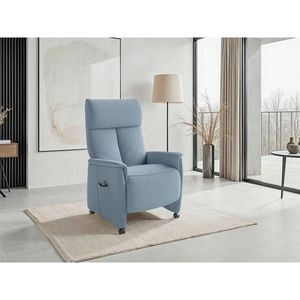 Sit & More RELAXAČNÉ KRESLO, textil, svetlomodrá vyobraziť