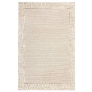 Flair Rugs RUČNE TKANÝ KOBEREC, 160/230 cm krémová vyobraziť