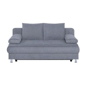 P & B ROZKLADACIA POHOVKA, textil, kompozitné drevo, sivá vyobraziť