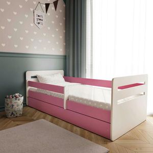 MID.YOU POSTEĽ PRE DETI A MLÁDEŽ 80/140 cm, biela, pink vyobraziť