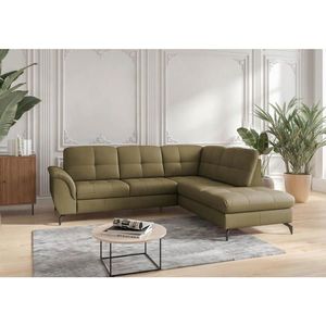 Sit & More ROHOVÁ SEDAČKA, koža, textil, olivovozelená vyobraziť