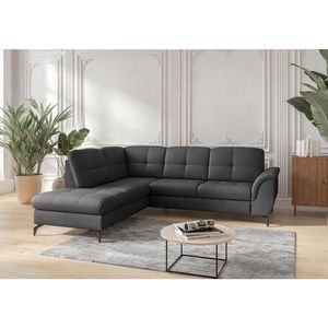 Sit & More ROHOVÁ SEDAČKA, textil, koža, čierna vyobraziť
