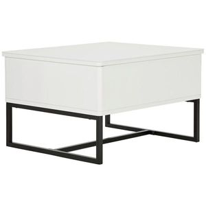 Livetastic KONFERENČNÝ STOLÍK, čierna, biela, kov, 70/40, 5-65, 5/60 cm vyobraziť