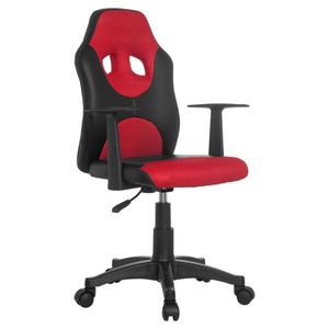 MID.YOU OTOČNÁ STOLIČKA PRE MLÁDEŽ, červená, čierna vyobraziť