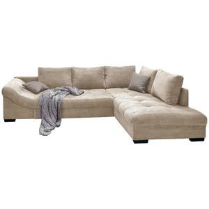 P & B ROHOVÁ SEDAČKA, textil, béžová vyobraziť