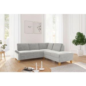 Sit & More ROHOVÁ SEDAČKA, textil, svetlosivá vyobraziť