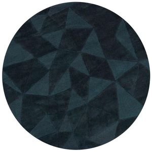 Flair Rugs VLNENÝ KOBEREC, 160/160 cm modrá vyobraziť