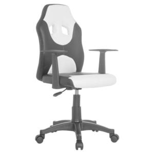 MID.YOU OTOČNÁ STOLIČKA PRE MLÁDEŽ, čierna, biela vyobraziť