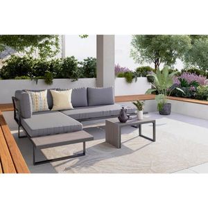 Ambia Garden TERASOVÁ SEDACIA SÚPRAVA kov, plast, textil vyobraziť