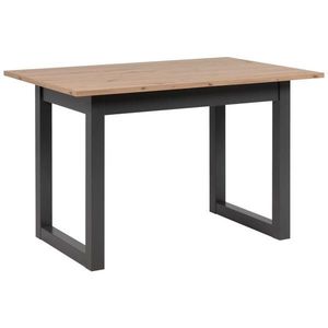 P & B JEDÁLENSKÝ STÔL, antracitová, dub artisan, 120/80/75 cm vyobraziť