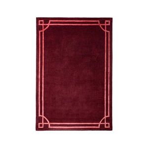 Flair Rugs VLNENÝ KOBEREC, 200/290 cm tmavočervená vyobraziť