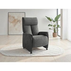Sit & More RELAXAČNÉ KRESLO, textil, tmavosivá vyobraziť