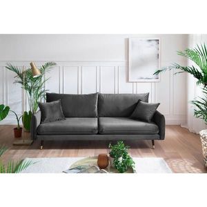 MID.YOU TROJMIESTNA POHOVKA, textil, antracitová vyobraziť