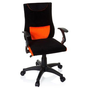 MID.YOU OTOČNÁ STOLIČKA PRE MLÁDEŽ, oranžová, čierna vyobraziť