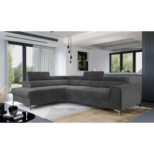 MID.YOU ROHOVÁ SEDAČKA, textil, antracitová vyobraziť