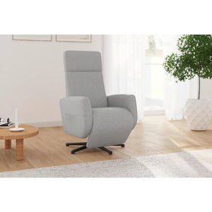 Sit & More RELAXAČNÉ KRESLO, textil, svetlosivá vyobraziť