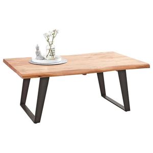Ambia Home KONFERENČNÝ STOLÍK, čierna, farba akácie, drevo, kov, 115/70/45 cm vyobraziť