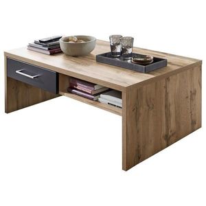 Hom`in KONFERENČNÝ STOLÍK, čierna, starobylý dub, kompozitné drevo, 110/40/64 cm vyobraziť