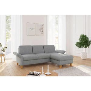 Sit & More ROHOVÁ SEDAČKA, textil, sivá vyobraziť