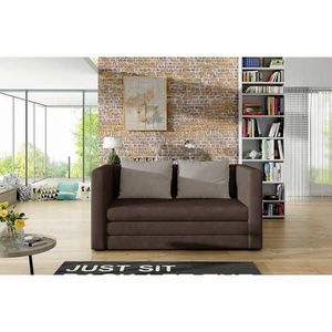 MID.YOU ROZKLADACIA POHOVKA, textil, hnedá, béžová vyobraziť