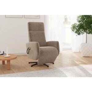 Sit & More RELAXAČNÉ KRESLO, textil, svetlohnedá vyobraziť