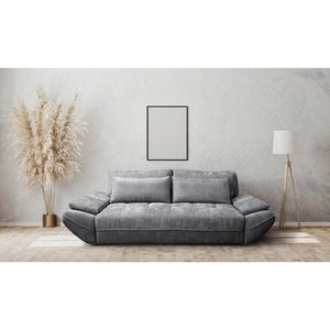 Livetastic ROZKLADACIA POHOVKA, drevo, textil, kompozitné drevo, tmavosivá vyobraziť