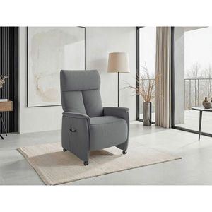 Sit & More RELAXAČNÉ KRESLO, textil, sivá vyobraziť